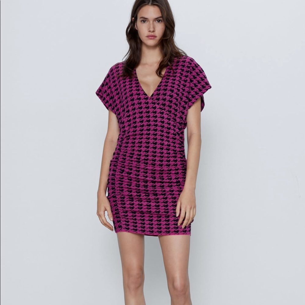 Houndstooth dress